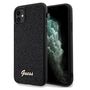 Guess Disco Metal Script case for iPhone 11 / Xr - black, Guess 3666339173333 3666339173333