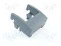 Bezel without window; grey; plastic MEC MEC2A03