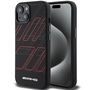 AMG Silicone Large Rhombuses Pattern MagSafe Case for iPhone 15/14/13 - Black, Mercedes 3666339141165 3666339141165