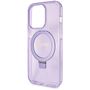 Guess Ring Stand Script Glitter MagSafe case for iPhone 13 Pro Max - purple, Guess 3666339156695 3666339156695