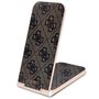 Guess 4G Pattern MagSafe foldable 2in1 15W inductive charger - brown, Guess 3666339170172