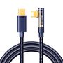 Joyroom Gaming Cable S-CL020A6 Lightning (angled) / USB-C (straight) 20W 1.2 m - blue, Joyroom 6956116730185 6956116730185