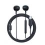 Acefast L2 in-ear headphones with USB-C connector, microphone and remote control 1.2 m - black, Acefast 6974316282891 6974316282891