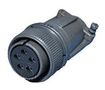 CONNECTOR, CIRCULAR, 6WAY, SIZE 14 SG3106E14S-6P