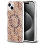 Guess IML GCube MagSafe case for iPhone 15 / 14 / 13 - brown, Guess 3666339222123 3666339222123