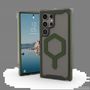 UAG Plyo Pro Magnet case for Samsung Galaxy S24 Ultra 5G with magnetic module - transparent green, UAG 214431114372 214431114372