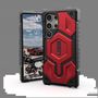 UAG Monarch Pro case for Samsung Galaxy S24 Ultra 5G with magnetic module - black and red, UAG 214416119494 214416119494