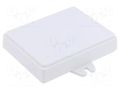 Enclosure: multipurpose; X: 59mm; Y: 77mm; Z: 18mm; with fixing lugs KRADEX Z71UJ-ABS