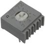 TRIMMER POTENTIOMETER, 10KOHM 1TURN THROUGH HOLE 72PR10KLF