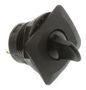 ROCKER SWITCH, SPDT, BLACK, PANEL RR3402C.