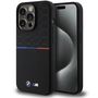 BMW M Silicone Pattern MagSafe case for iPhone 15 Pro - black, BMW 3666339145965 3666339145965