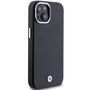 BMW Signature Wrapped Metal MagSafe Case for iPhone 15/14/13 - Black, BMW 3666339233259 3666339233259