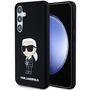 Karl Lagerfeld Silicone Ikonik case for Samsung Galaxy S24+ - black, Karl Lagerfeld 3666339242305 3666339242305