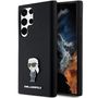 Karl Lagerfeld Silicone Ikonik Metal Pin case for Samsung Galaxy S23 Ultra - black, Karl Lagerfeld 3666339242282