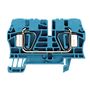 Feed-through terminal block, Tension-clamp connection, 6 mm², 800 V, 41 A, Number of connections: 2 Weidmuller 1608630000 04008190259259