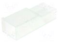 Terminals cover; female; snap fastener; ways: 1; natural TE Connectivity 154719-1
