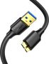 USB 3.0 - micro USB 3.0 cable UGREEN, 0.5m (black), UGREEN 10840