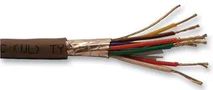 CABLE, SHIELDED, 22AWG, 9CORE, 30.5M 1299C SL005