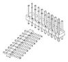 CONN, HDR, 6POS, 2ROW, 2.54MM, SMT 95278-101A06LF