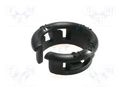 Grommet; polyamide; black; max.1.6mm FIX&FASTEN NB-16