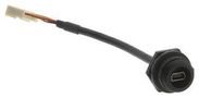 CBL ASSY/USB MINI AB SKT-CRIMP SKT/120MM PX0456