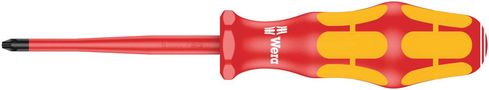 162 iS PH VDE Insulated screwdriver with reduced blade diameter for Phillips screws, PH 1x80, Wera 05006450001