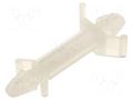 PCB distance; polyamide; L: 15.9mm; snap fastener; natural KSS WIRING CS-1016