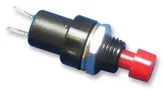 SWITCH, SPST-NO, MOM, RED, 3A R13-509A-05-BR