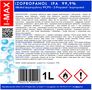 Isopropyl alcohol Isopropanol IPA I-MAX 99.9% 1L, GSG24 I-MAX-1L I-MAX-1L