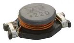 CHOKE, 22UH, SMD 74457122
