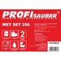 Cloths in a bucket with a soaking dispenser ProfiSauber WET SET 250, Profi Sauber SET-WET-250 SET-WET-250