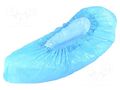 Protective cover shoes; ESD; 150x410mm; Thk: 0.03mm; polyetylene ELME CSHOES