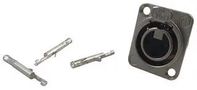 XLR SOCKET FEMALE 3-POLE CRIMP NC3FD-LX-HA