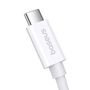 Baseus Superior 2 CB000066 USB-C / USB-C USB4 cable 240W 1.8m - white, Baseus P10365200211-05 P10365200211-05
