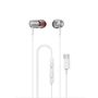 Dudao X1PROT In-Ear Wired USB-C Headphones 1.2m - White, Dudao X1PROT white X1PROT white