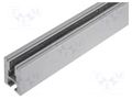 Profiles for LED modules; transparent; 2m; EX-ALU; aluminium OPTOFLASH OF-PROFEX-ALU-2