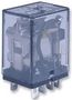 POWER RELAY, DPDT, 15A, 6VDC, SOCKET 6-1393144-0
