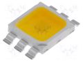 Power LED; white warm; 1W; 1.6W; 3000K; 80÷90lm; 120°; 350mA; 3÷4VDC OPTOSUPPLY OSM5XAT1C1E