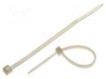 Cable tie; L: 80mm; W: 2.4mm; natural; polyamide; 78.5N; Ømax: 19mm KSS WIRING CV-080