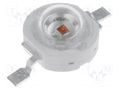 Power LED; yellow; EMITER; 140°; 350mA; 590nm; 50lm; 1W; 2÷3VDC OPTOSUPPLY OSY5XAE1E1E