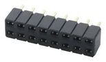 BTB CONN, RCPT, 3POS, 1ROW, 2.54MM SLW-103-01-G-S