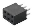 RECEPTACLE, 2MM, VERT, 6WAY SQT-103-01-L-D
