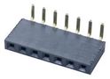 RECEPTACLE, 2.54MM, R/A SINGLE, 7WAY SSW-107-02-G-S-RA