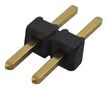 HEADER, 2MM, SINGLE THRU HOLE,  2WAY TMM-102-01-G-S