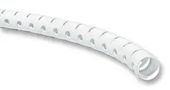 SLEEVING, SPIRAL, 9MM, WHITE, 25M 161-64104