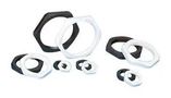 LOCKNUT, BLACK, M12, PK100 1262120150