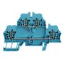 Multi-tier modular terminal, Tension-clamp connection, 2.5 mm², 500 V, 20 A, Number of levels: 2, blue Weidmuller 1678630000