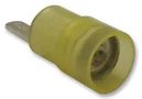CRIMP TERMINAL, BLADE, YELLOW, PK100 DBNYD5-18