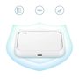 Samsung Wireless Charger Pad EP-P2400TWEGEU 15W inductive charger - white + mains charger, Samsung EP-P2400TWEGEU EP-P2400TWEGEU