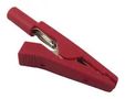 CROCODILE CLIP, RED 27.187.1